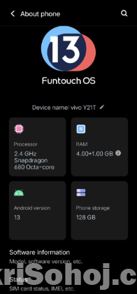 Vivo y21t